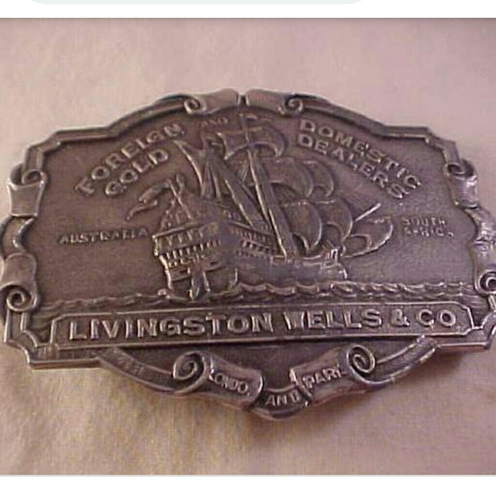 Livingston Wells & Co. Belt Buckle